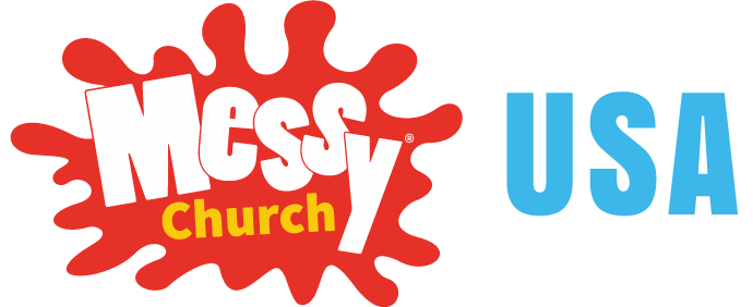 Messy Church USA logo and mission