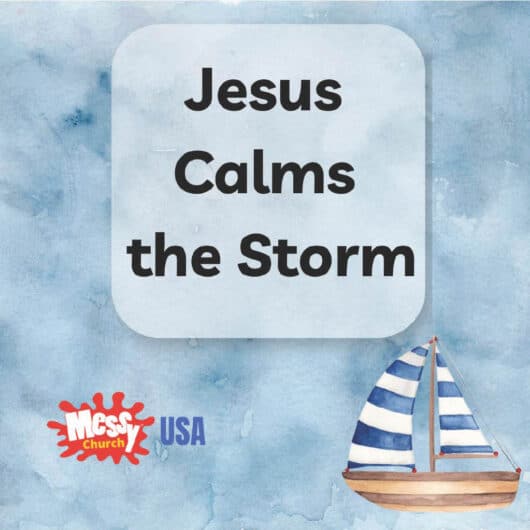Jesus calms the storm session cover.